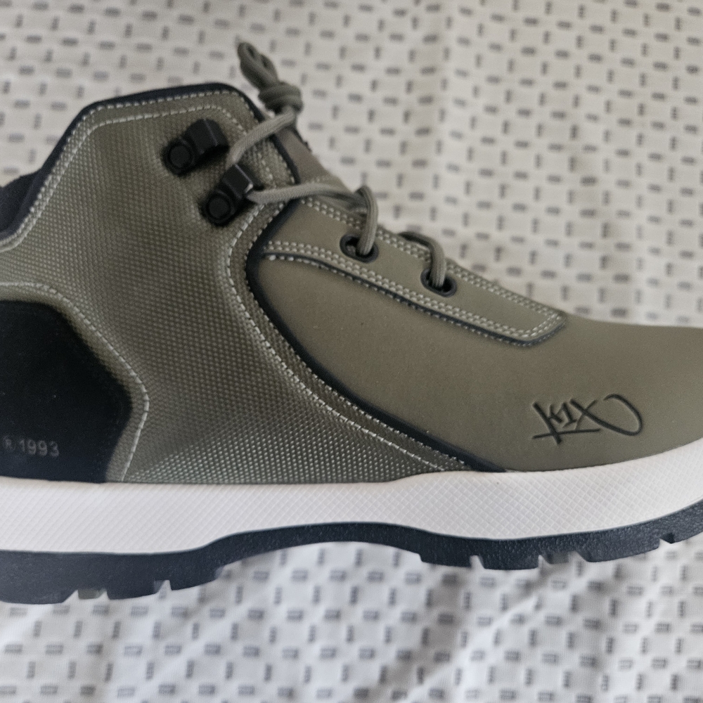Men's Gray High-Top Sneakers